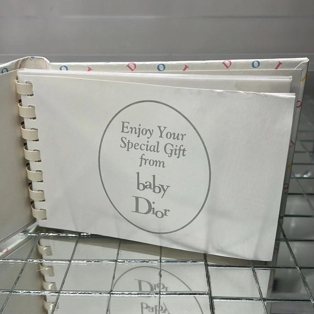 Baby Dior Photo Book 10 Double Sided 4”x 6” Pages Photo Book
